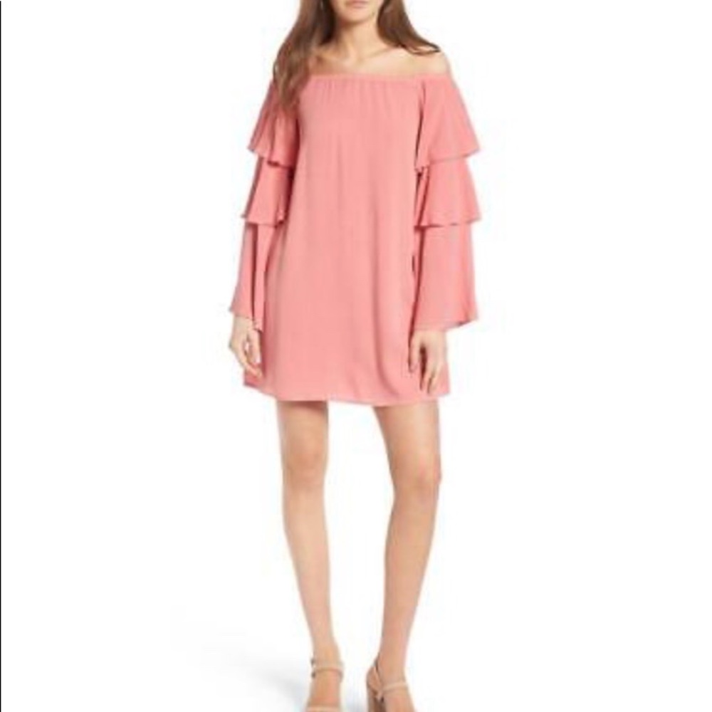 WAYF - off the shoulder dress